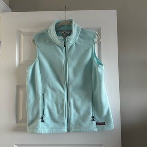 Vineyard Vines Sky Blue Fleece Vest